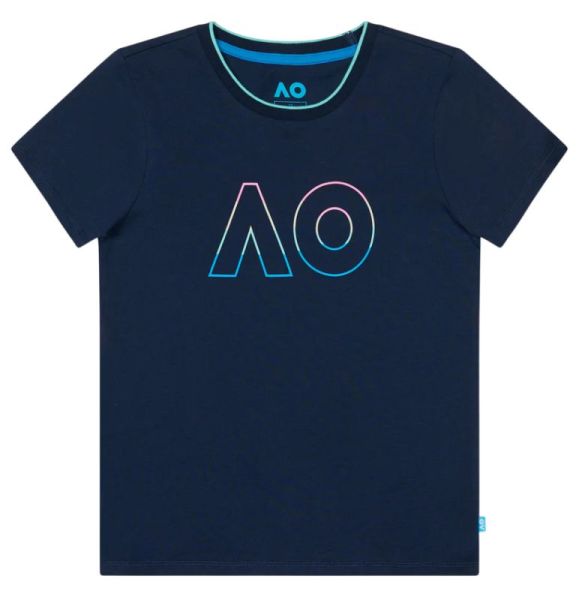 Girls' T-shirt Australian Open Logo Tee - Blue