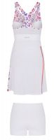 Ženska teniska haljina EA7 Woman Jersey Dress - white Ženska teniska haljina EA7 Woman Jersey Dress - white
