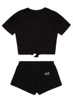 Trenirka za mlade EA7 Girl Jersey Tracksuit - black Trenirka za mlade EA7 Girl Jersey Tracksuit - black