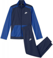 Sportinis kostiumas jaunimui Nike U Swoosh Futura Poly Cuff TS - midnight navy/gamer royal/white