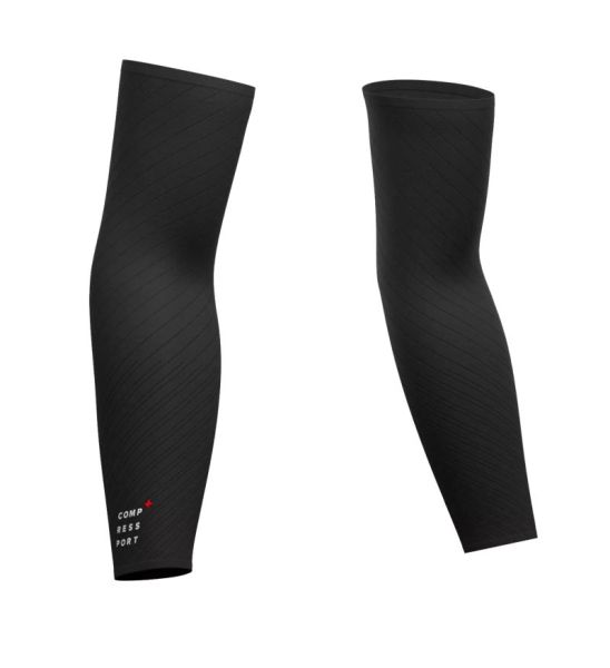 Kompressziós ruházat Compressport Under Control Armsleeved - Fekete