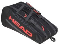 Tenis torba Head Base Racquet Bag M - black/orange Tenis torba Head Base Racquet Bag M - black/orange