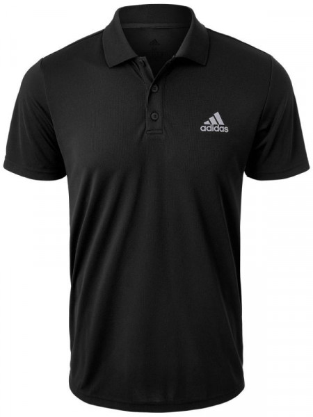 Herren Tennispoloshirt Adidas Heat Ready Polo M - black