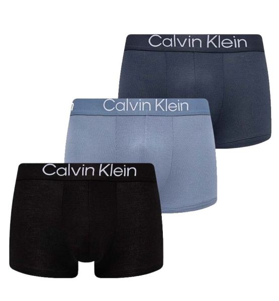 Sportinės trumpikės vyrams Calvin Klein Trunk Ultra-Soft Modern 3P - Daugiaspalvė