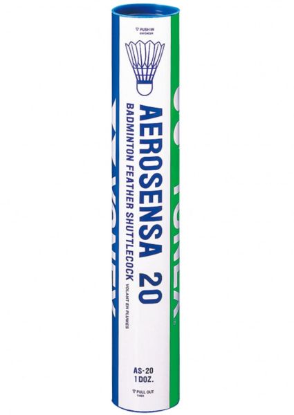 Míče na badminton Yonex Aerosensa 20-3 12P