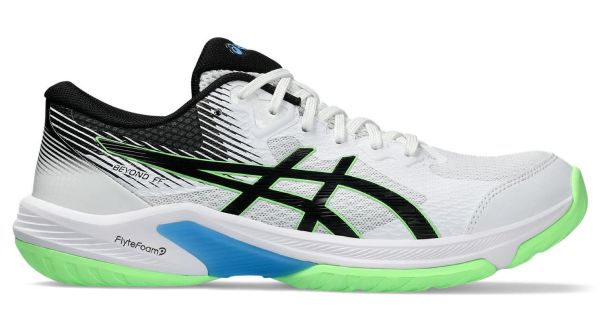 Pantofi de badminton/squash pentru bărbați Asics Beyond FF - white/lime burst