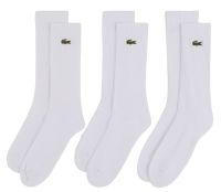 Chaussettes de tennis Lacoste Sport High Cut Socks 3P - white/white/white