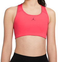 Büstenhalter Nike Jordan Jumpman Women's Medium Support Pad Sports Bra - lt fusion red/pomegranat