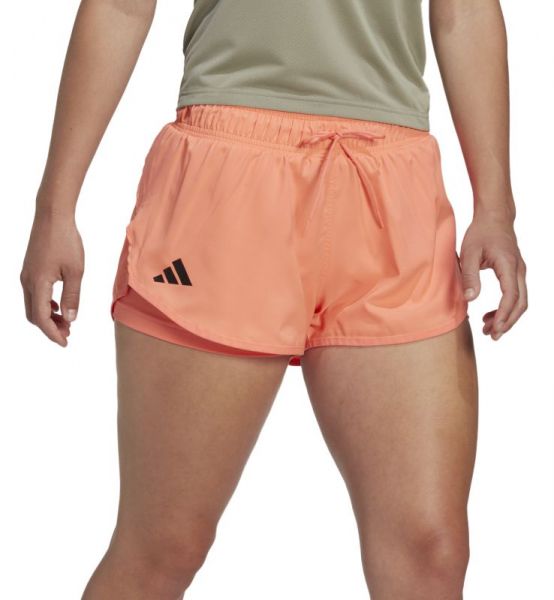 Damen Tennisshorts Adidas Club Short - coral fusion