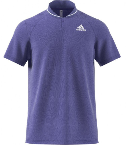  Adidas Club Rib Polo M - purple/white