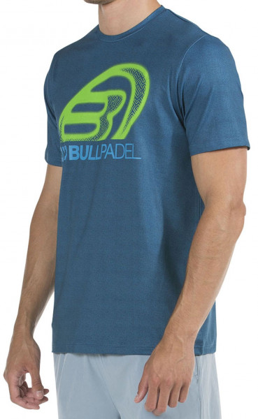 Camiseta para hombre Bullpadel Carara - azul profundo vigore