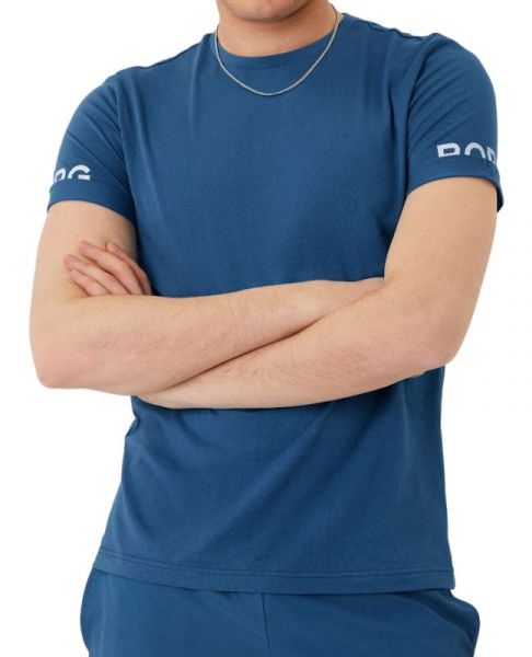 Herren Tennis-T-Shirt Björn Borg Breeze T-Shirt - copen blue