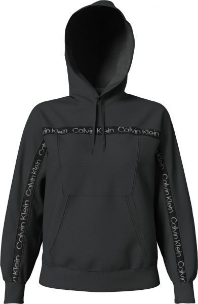 Teniso džemperis moterims Calvin Klein PW Hoodie - black beauty