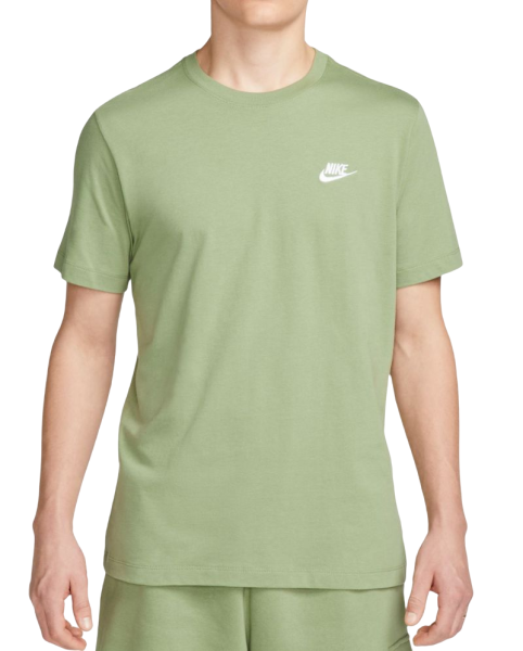 Herren Tennis-T-Shirt Nike Sportswear Club T-Shirt - oil green