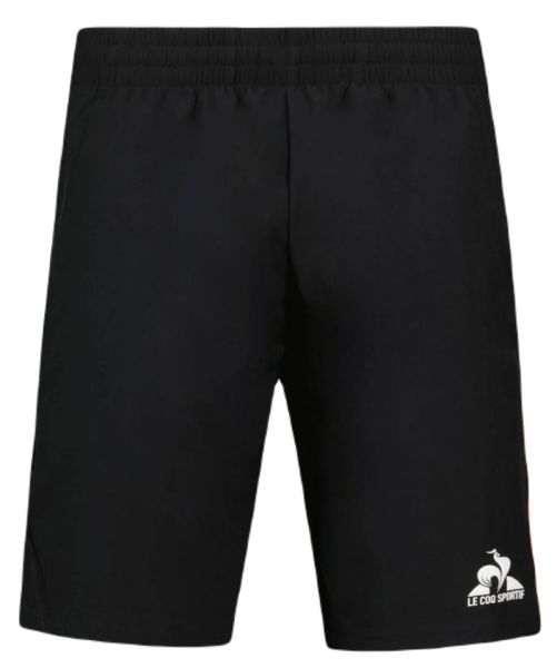 Pantalón corto de tenis hombre Le Coq Sportif Training SP Short N°1 M - Naranja, Negro