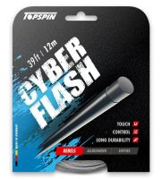 Tenisa stīgas Topspin Cyber Flash (12m) - silver