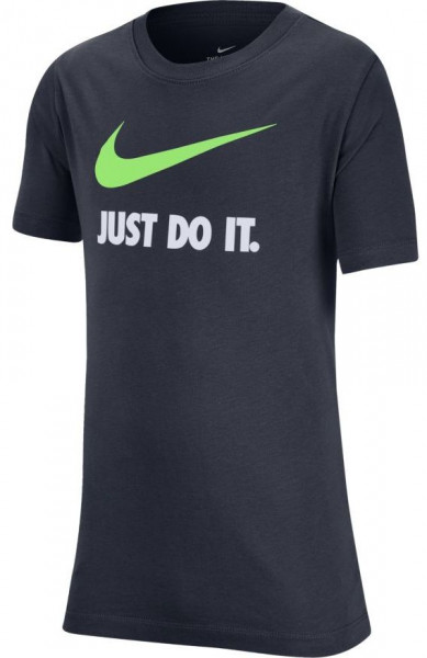 Тениска за момчета Nike B NSW Tee Just Do It Swoosh - thunder blue