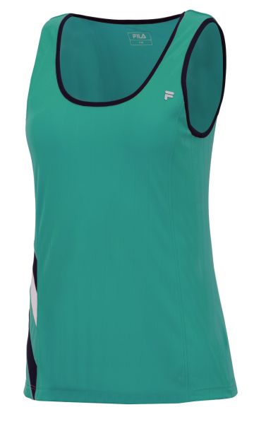 Damen Tennistop Fila US Open Yule Top - ultramarine green