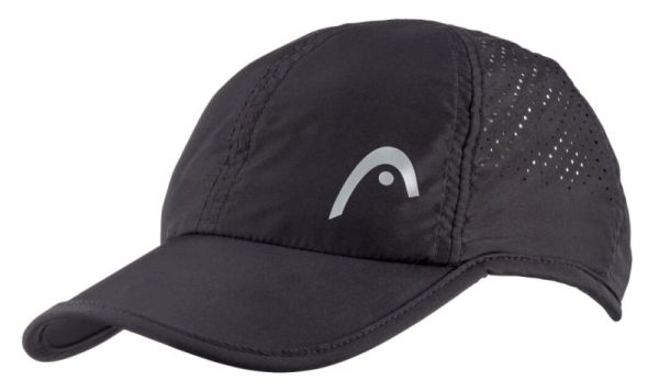Teniso kepurė Head Pro Player Cap - Juodas