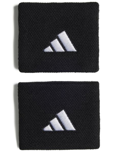 Handgelenk Frottee Adidas Wristbands S (OSFM) - black/black/white