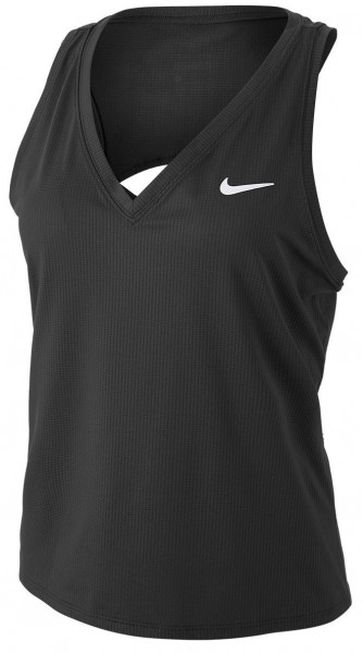 Naiste tennisetopp Nike Court Dri-Fit Victory Tank W - black/white