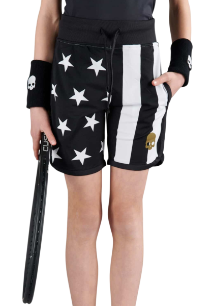 Chlapčenké šortky Hydrogen Star Shorts - black/white