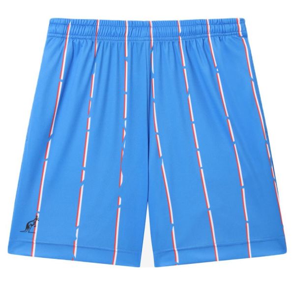 Pantaloncini da tennis da uomo Australian Stripes Ace Short - blu zaffiro
