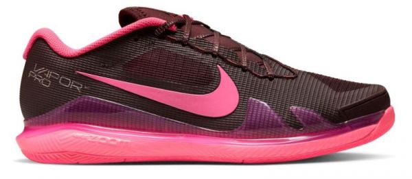 Dámska obuv Nike Court Zoom Vapor Pro Premium HC PRM - dark smoke grey/pinksicle/black
