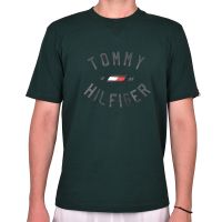 Pánske tričko Tommy Varsity Graphic Short Sleeve Tee - hunter