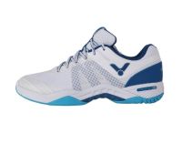 Pantofi de badminton/squash pentru bărbați Victor S82 AF - white/blue Pantofi de badminton/squash pentru bărbați Victor S82 AF - white/blue