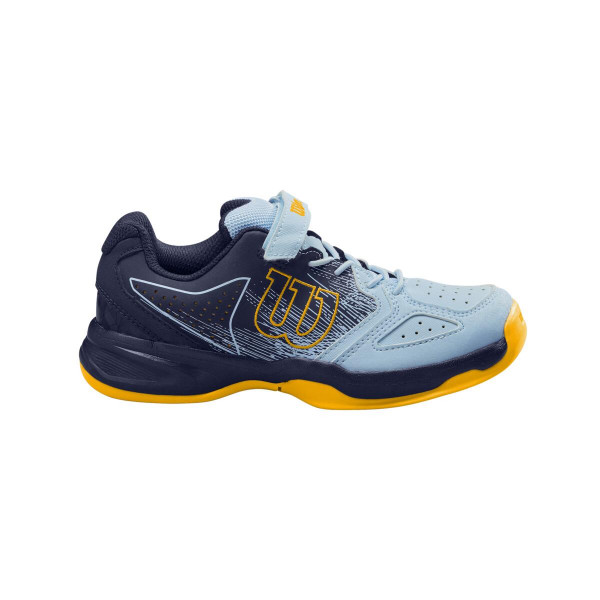Chaussures de tennis pour juniors Wilson Kaos KID - omphalodes/peacoat/gold fusion