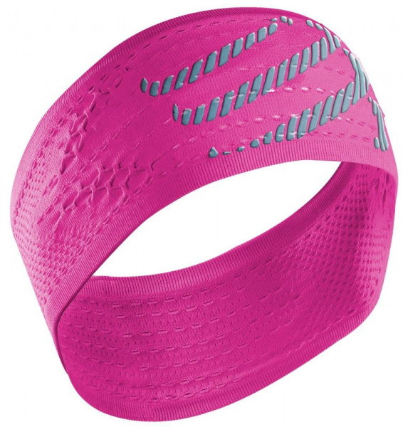  Compressport Headband On/Off - fluo pink