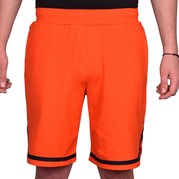 Shorts de tenis para hombre Tommy Hilfiger Trim Short - acid orange