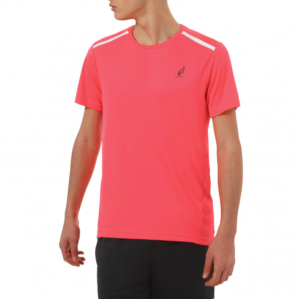 Herren Tennis-T-Shirt Australian Ace T-Shirt - psycho red