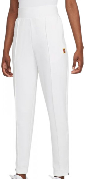Damskie spodnie tenisowe Nike Court Dri-Fit Heritage Knit Pant W - white