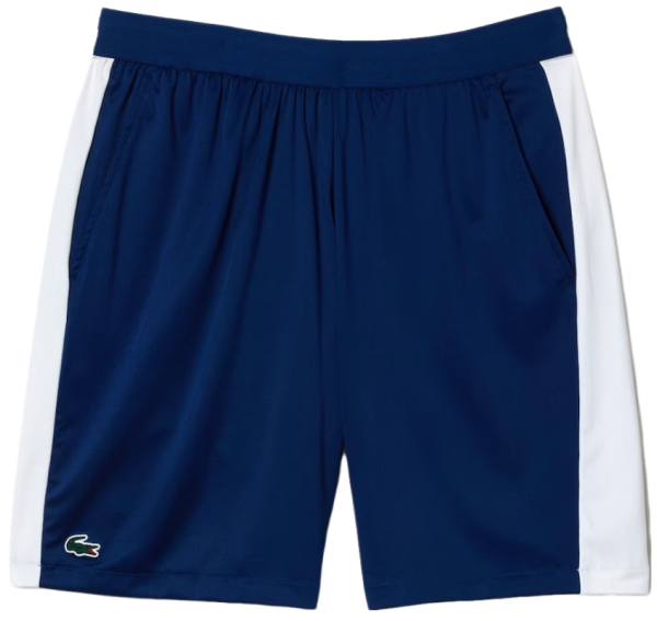 Teniso šortai vyrams Lacoste Tennis x Daniil Medvedev Regular Fit Shorts - navy blue/white