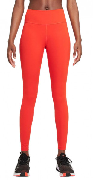 Leggings Nike One Dri-Fit Mid-Rise Tight W - chile red/black