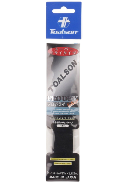 Sobregrip Toalson Pro Dry Over Grip 1p - black