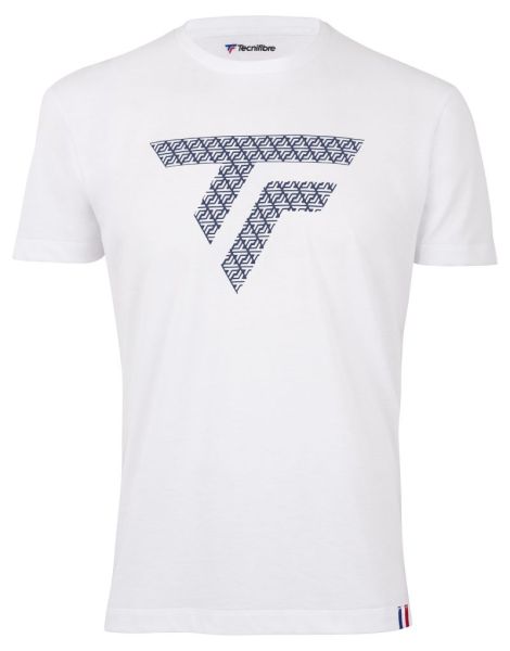 Herren Tennis-T-Shirt Tecnifibre Training Tee - white