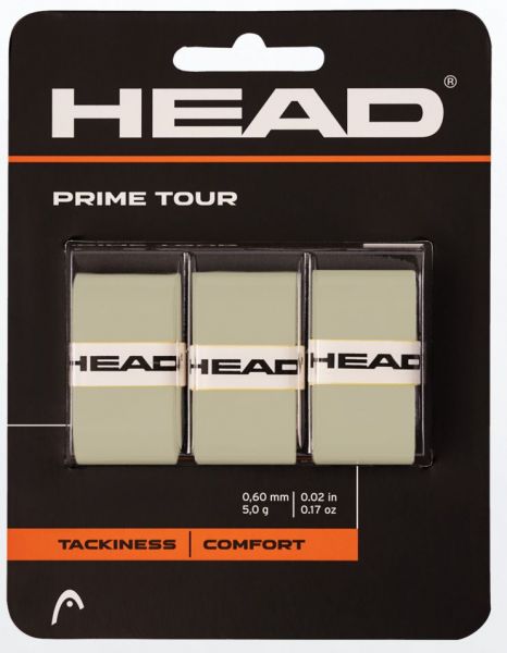 Viršutinės koto apvijos Head Prime Tour 3P - grey