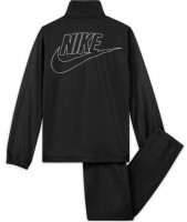 Trenirka za mlade Nike Swoosh Poly Tracksuit U - black/black/white Trenirka za mlade Nike Swoosh Poly Tracksuit U - black/black/white