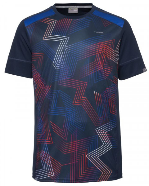  Head Racquet T-Shirt M - dark blue/red