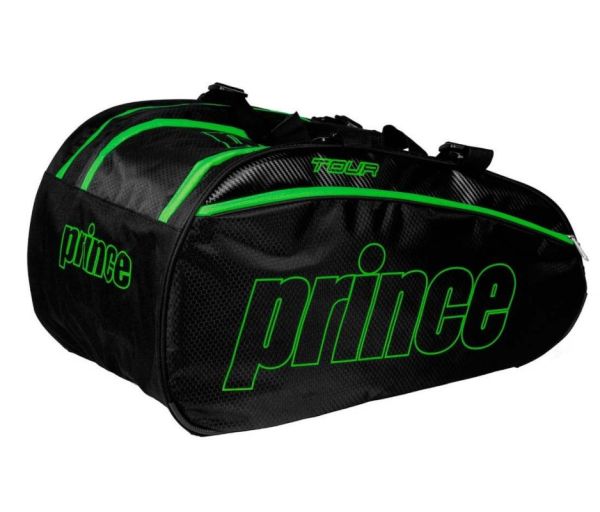 Padelio krepšys Prince Padel Tour - black/green