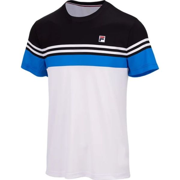 Herren Tennis-T-Shirt Fila Malte T-Shirt - white