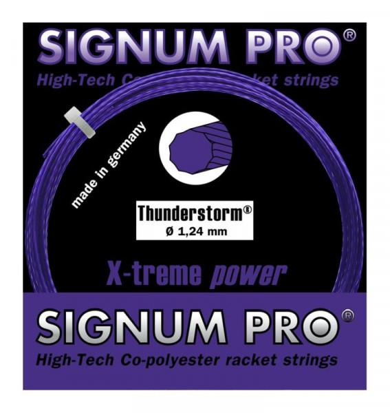 Tennisekeeled Signum Pro Thunderstorm (12 m)