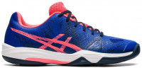 Women's squash shoes Asics Gel-Fastball 3 W - lapis lazuli blue/blazing coral