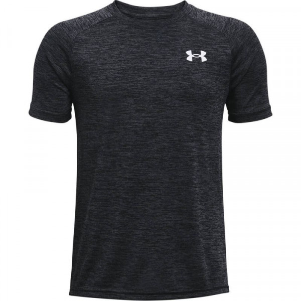 Camiseta de manga larga para niño Under Armour Boys' UA Tech 2.0 Short Sleeve - black/white
