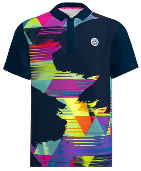 Men's Polo T-shirt Bidi Badu Kaleido - Multicolor