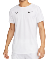 Men's T-shirt Nike Rafa Challenger Dri-Fit Tennis Top - white/black