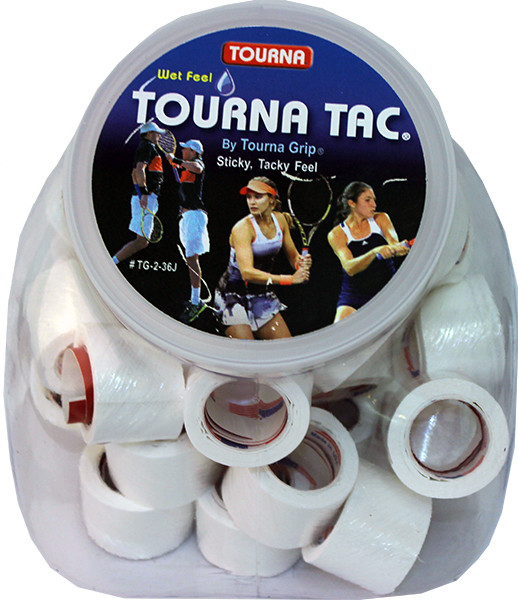 Owijki tenisowe Tourna Tac Jar Display 36P - white